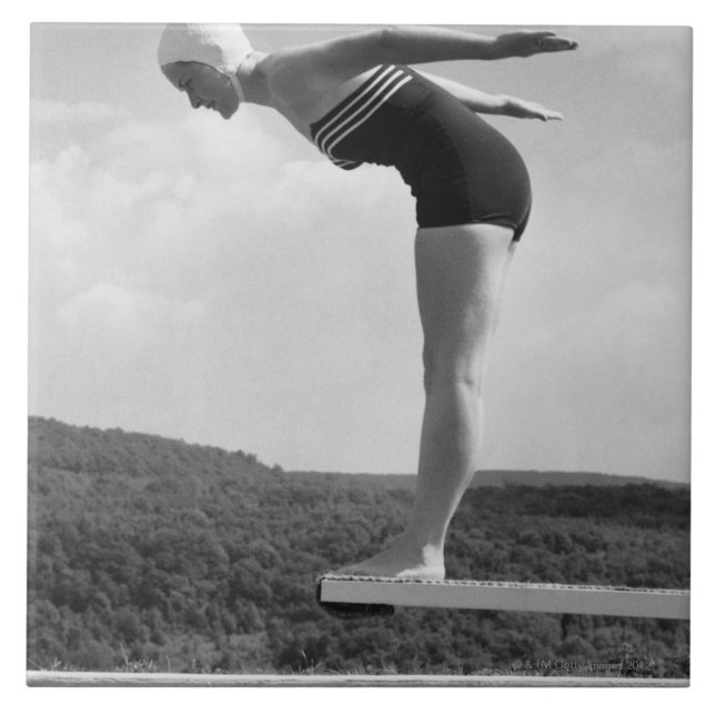 Diver Ceramic Tile (Front)