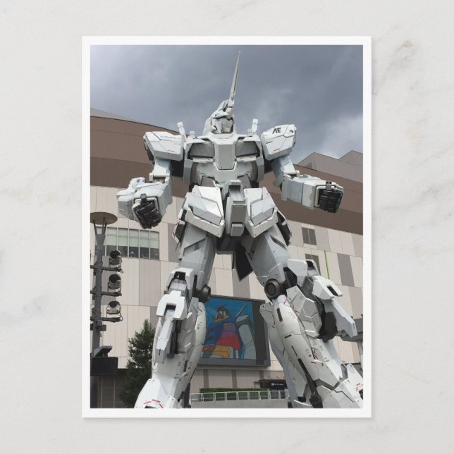 Diver City - Unicorn Gundam Postcard (Front)