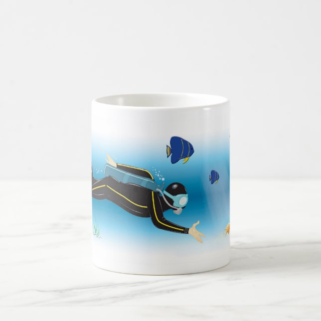 Diver Coffee Mug (Center)
