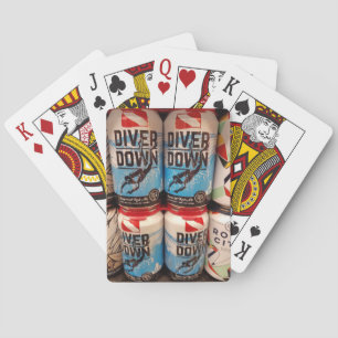 Diver Down Scuba Classic Playing Cards