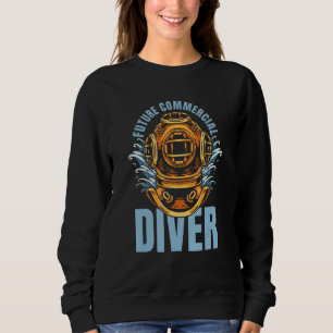 Diver Future Dive Scuba Snorkeling Commercial Div Sweatshirt