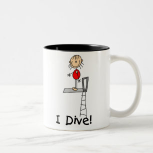 Diver Girl Mug