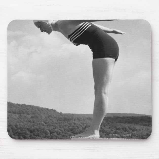 Diver Mouse Pad (Front)