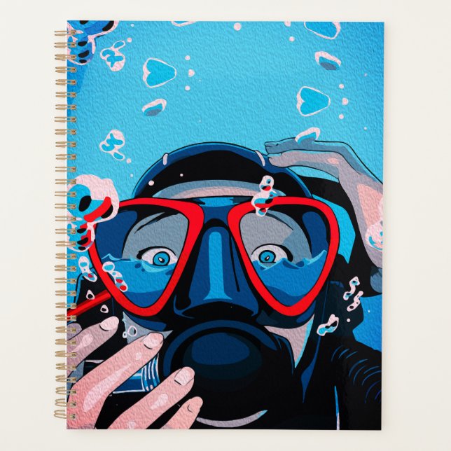 Diver’s Surprise – Underwater Adventure Planner (Front)