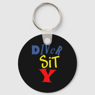 Diver Sit Y Keychain