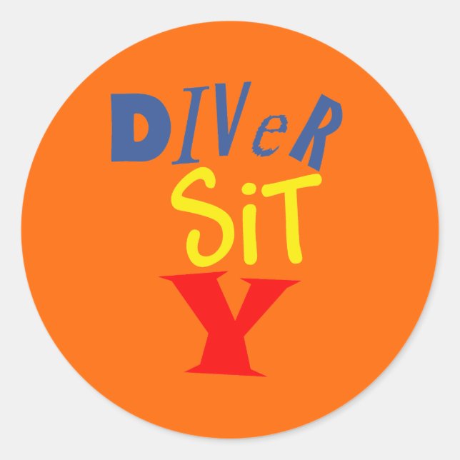 Diver Sit Y Stickers (Front)