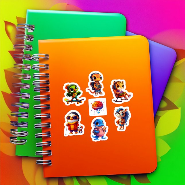 Divergee Character Sticker Sheet 3 (Creator Uploaded)