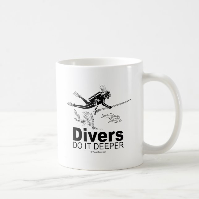 Divers Coffee Mug (Right)