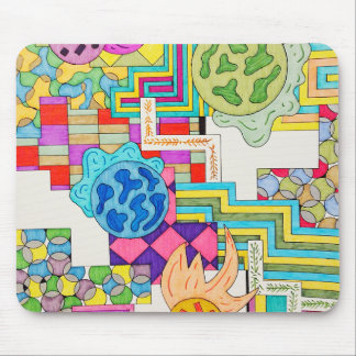 Diverse Colors Mouse Pad