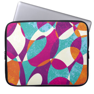 Diverse colours, vintage pattern collection. laptop sleeve