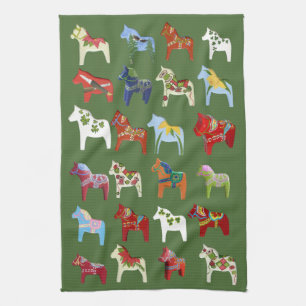 Diverse Dala's Dish Towel