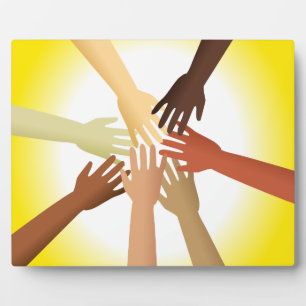 Diverse Hands Plaque