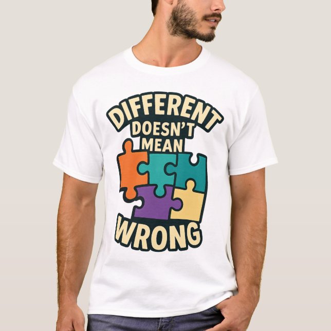 Diversity Acceptance T-Shirt – Embrace Uniqueness  (Front)