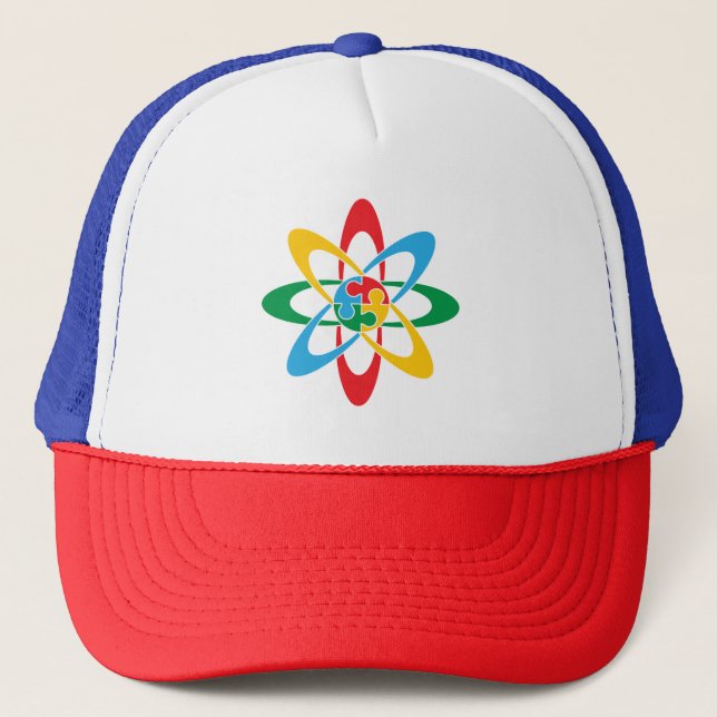 Diversity and Inclusion/Autism Awareness Trucker Hat (Front)