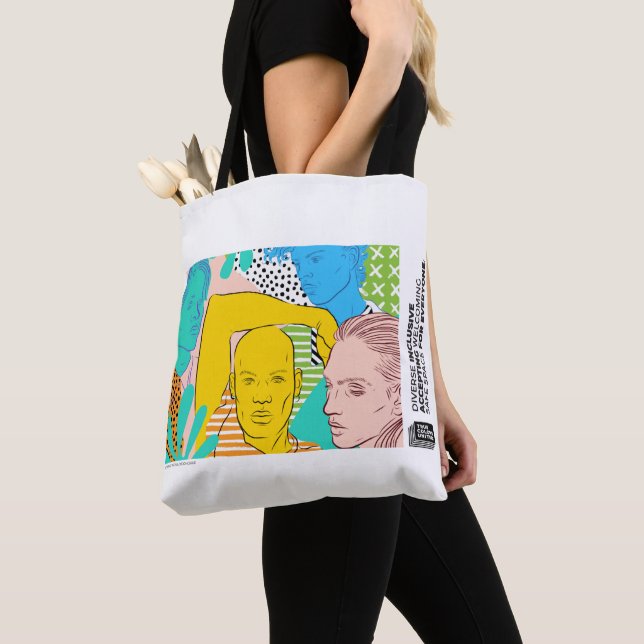 Diversity and Inclusion Tote (Close Up)