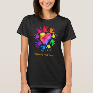 Diversity Awareness Hands Diversity T-Shirt