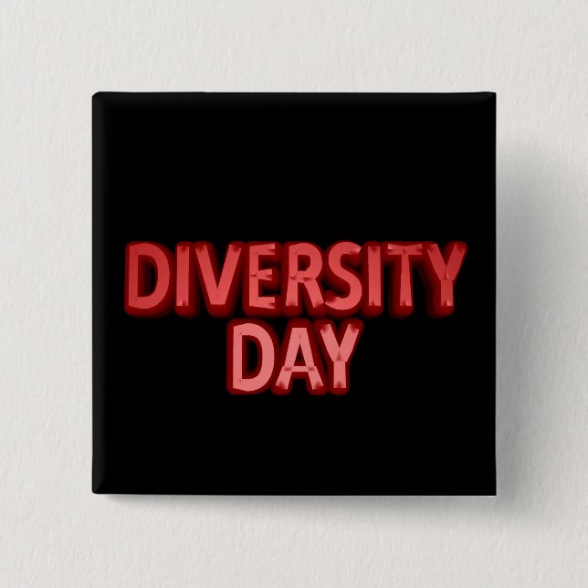 Diversity Day Button (Front)
