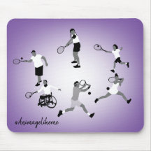 Diversity Designs Tennis Mouse Mat
