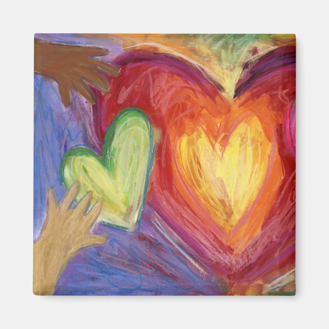 Diversity, Equity, & Inclusion (DEI) Fridge Magnet (Front)