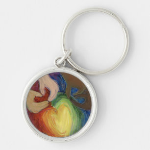 Diversity, Equity, & Inclusion DEI Keychain Charm