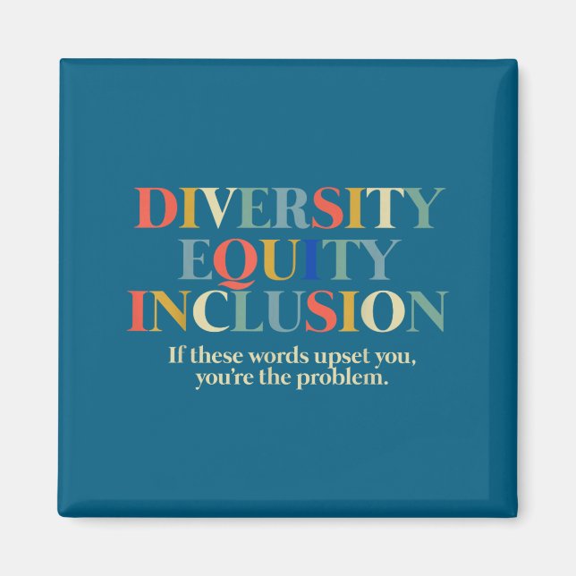 Diversity Equity Inclusion  Magnet (Front)