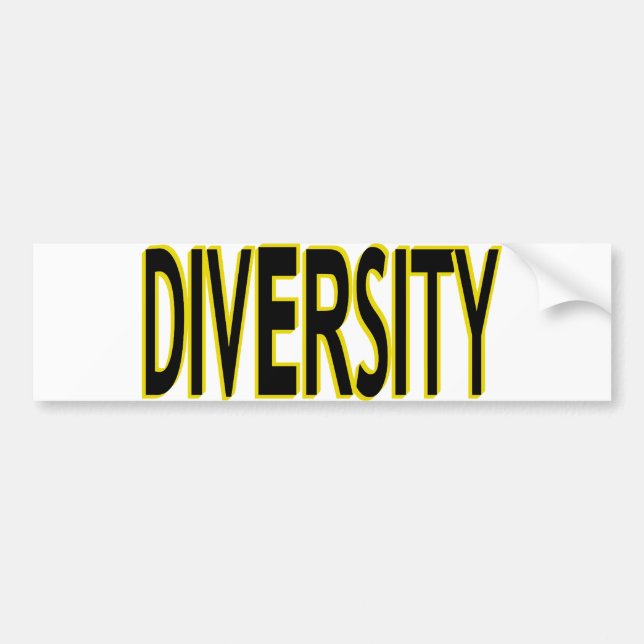 Diversity (ER) Bumper Sticker (Front)