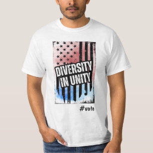 Diversity in Unity US Presidential Election 2024 T-Shirt