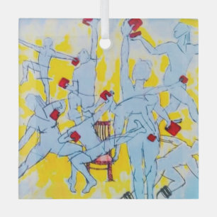 Diversity, Inclusion and community-Glass Ornament