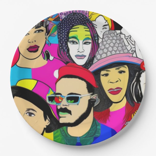 Diversity is Fun Paper Plate (Front)