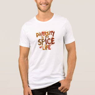 Diversity is the Spice of Life - Safe Space Tri-Blend Shirt