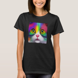 Diversity Love Happiness Peace Creative Cute Rainb T-Shirt