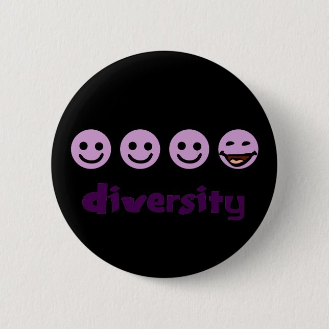 Diversity Purps Button (Front)