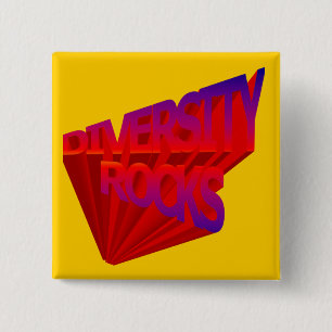 Diversity Rocks Button