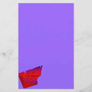 Diversity Rocks Stationery