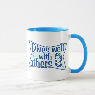 Dives Well With Others Mug