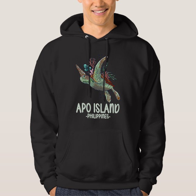 Divespot Dive Diver Philippines Apo Island Hoodie (Front)