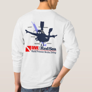 DIVETheRedSea (map) T-Shirt