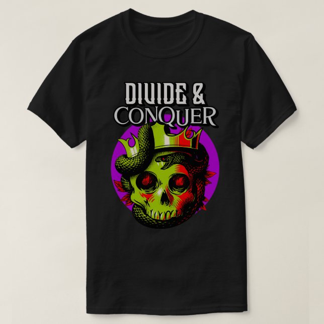 Divide and conquer T-Shirt (Design Front)