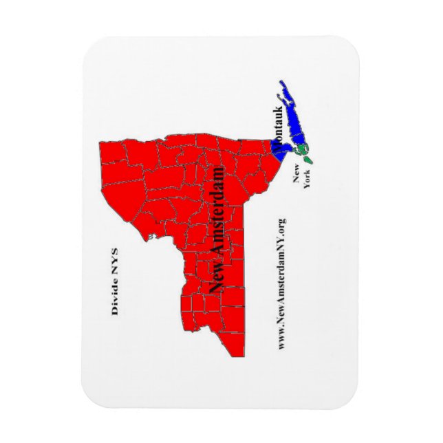 Divide NYS Manget Magnet (Vertical)