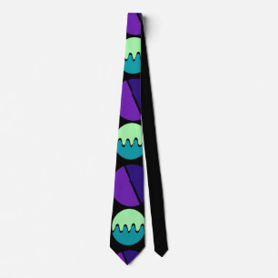 Divided Circles Tie