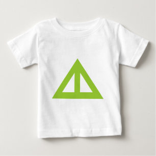 Divided Triangular Arrow Baby T-Shirt