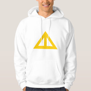 Divided Triangular Arrow Hoodie