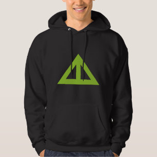 Divided Triangular Arrow Hoodie