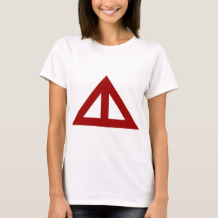 Divided Triangular Arrow T-Shirt