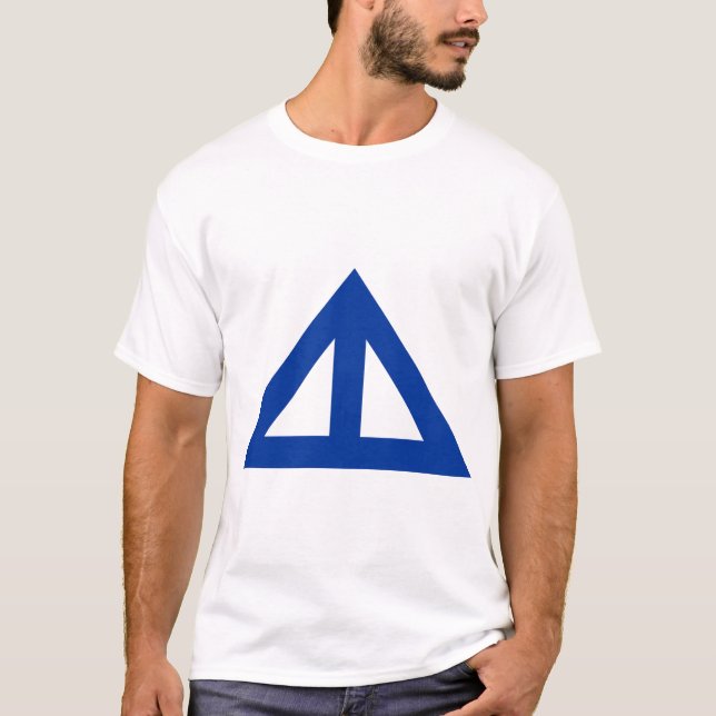 Divided Triangular Arrow T-Shirt (Front)