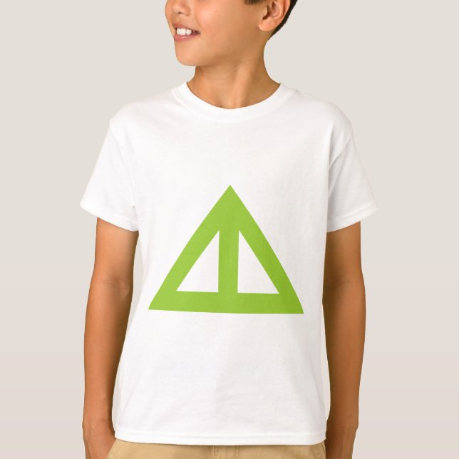 Divided Triangular Arrow T-Shirt (Front)