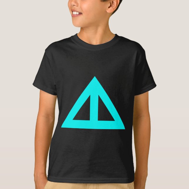 Divided Triangular Arrow T-Shirt (Front)