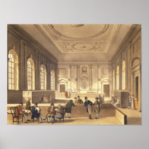 Dividend Hall at South Sea House Poster