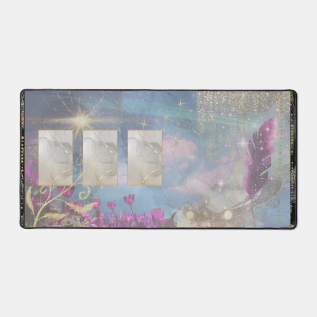 Divination Card Spread Desk Mat (Front)