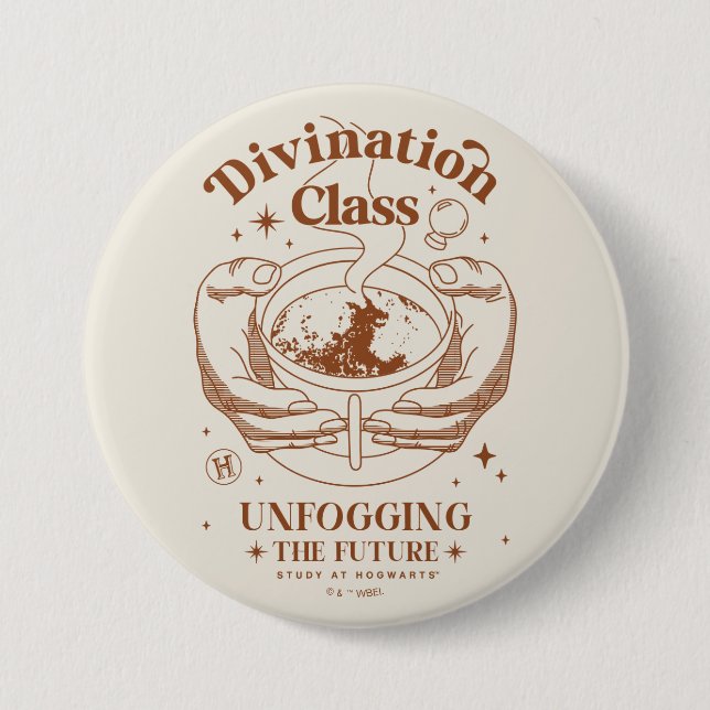 Divination Class - Unfogging The Future 7.5 Cm Round Badge (Front)